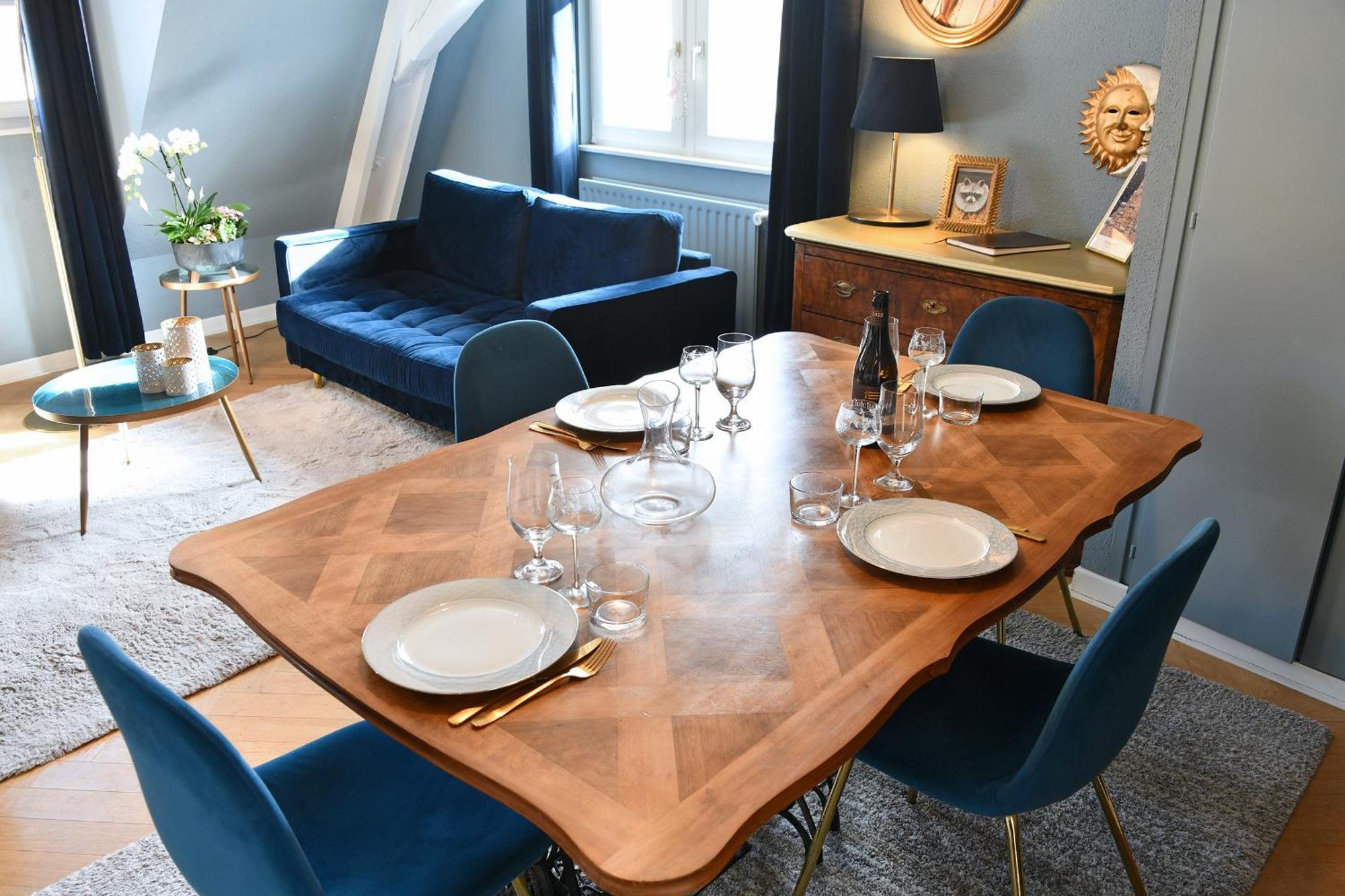 Romantique Appartement Fly Me To The Moon Colmar Esterno foto