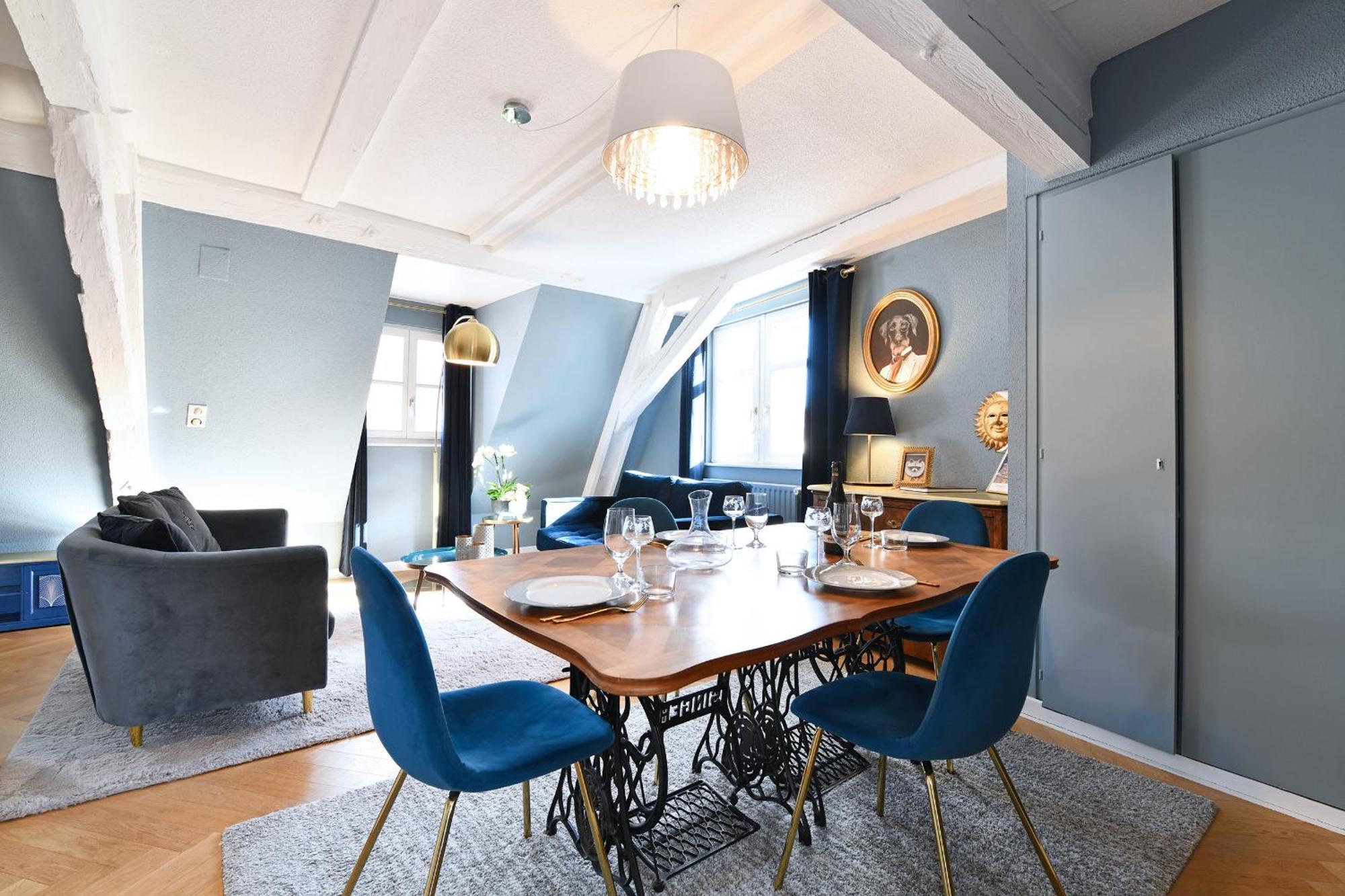Romantique Appartement Fly Me To The Moon Colmar Esterno foto