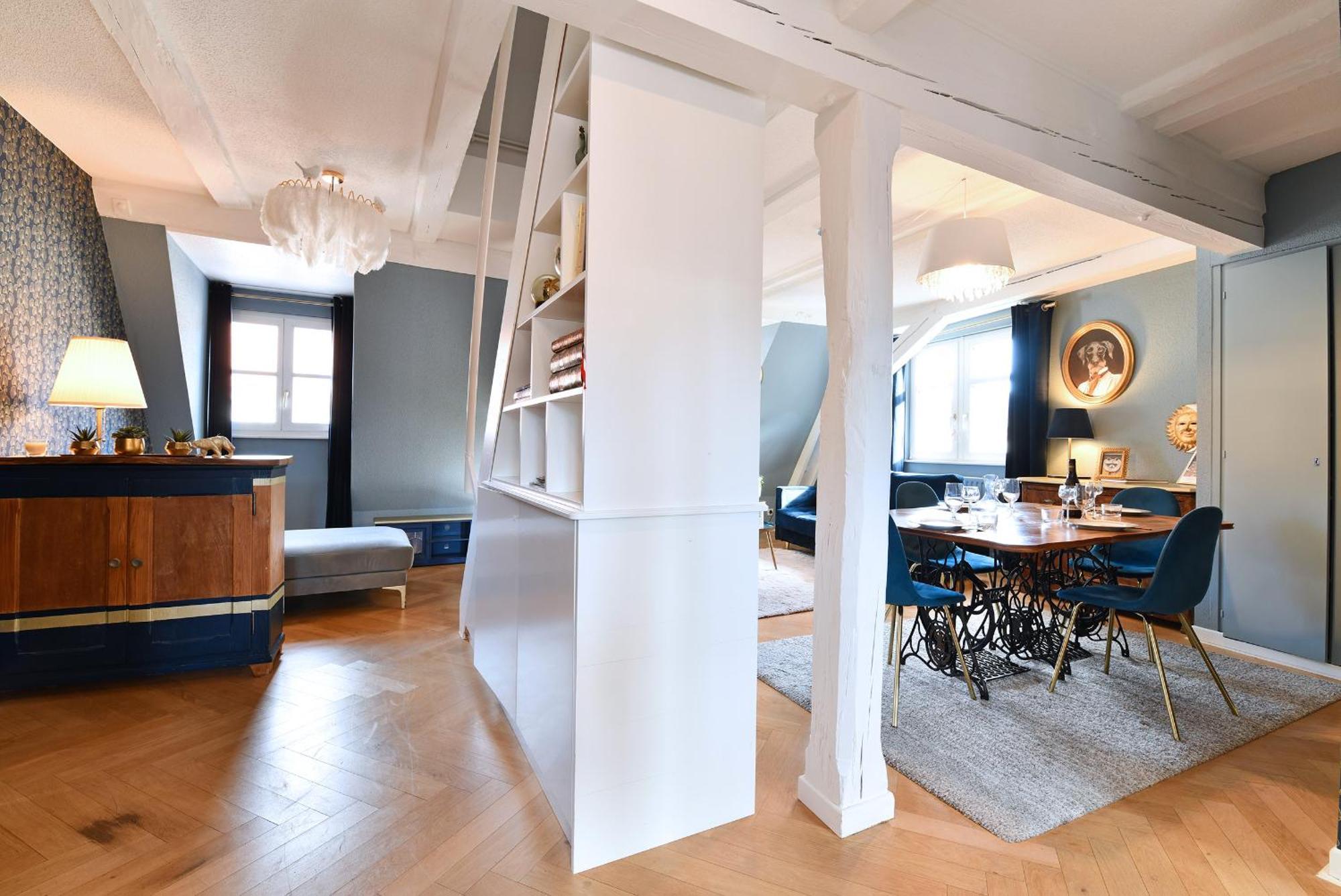 Romantique Appartement Fly Me To The Moon Colmar Esterno foto