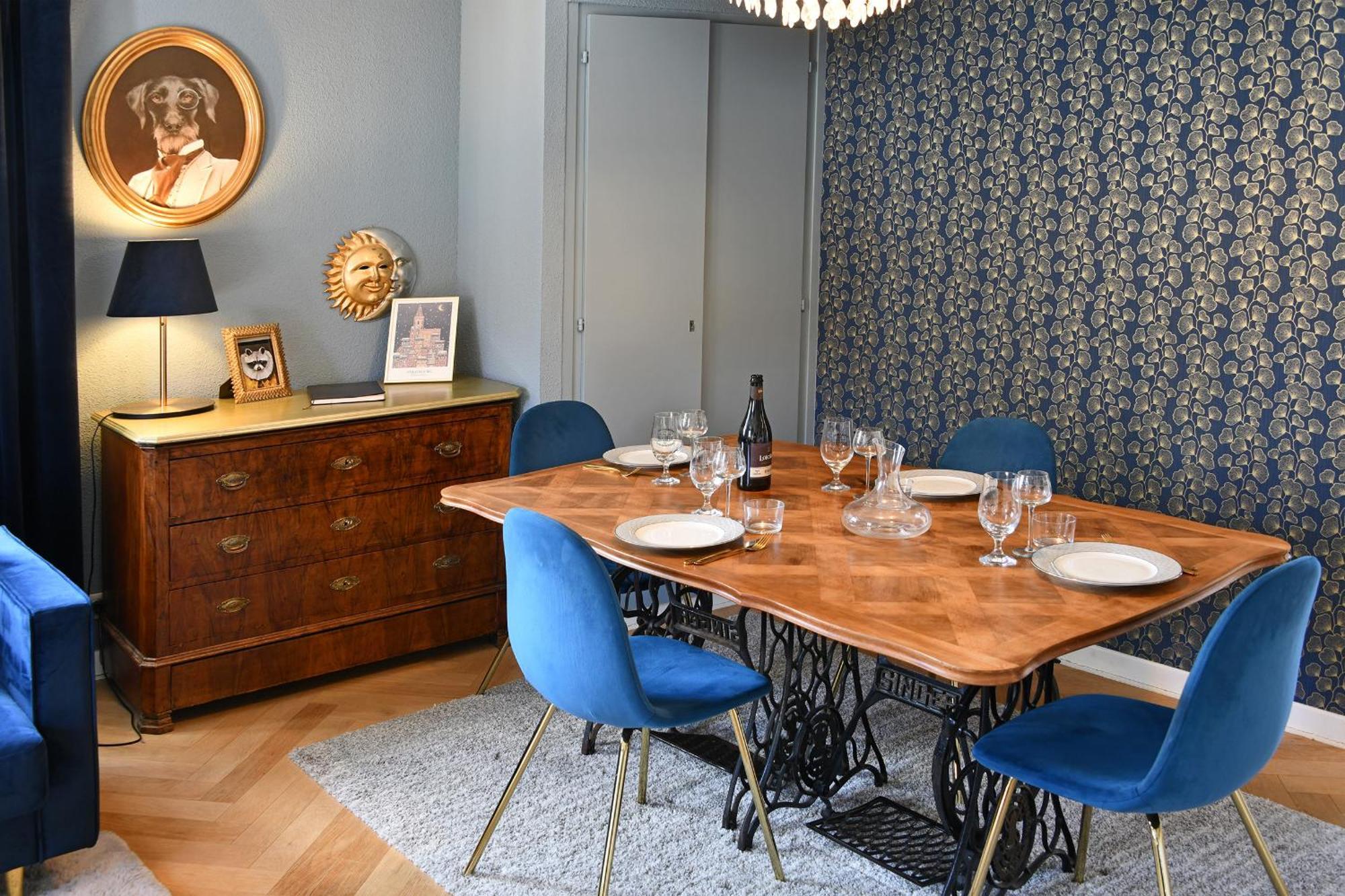 Romantique Appartement Fly Me To The Moon Colmar Esterno foto