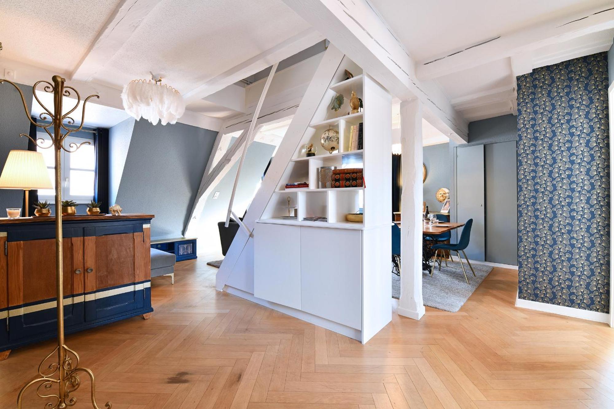 Romantique Appartement Fly Me To The Moon Colmar Esterno foto